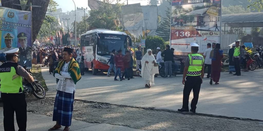 Polres Mamasa Amankan Jalannya Pelaksanaan Salat Idul Adha
