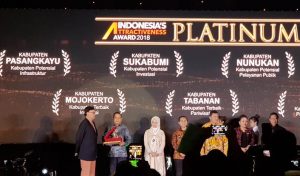 Sukses Bangun Infrastruktur, Pemkab Pasangkayu Diganjar IAA 2018