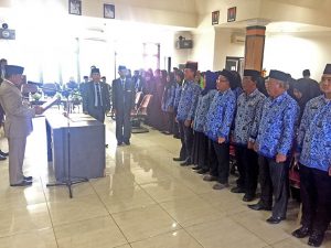 Lantik CPNS, Bupati Pasangkayu Ingatkan Kewajiban Abdi Negara