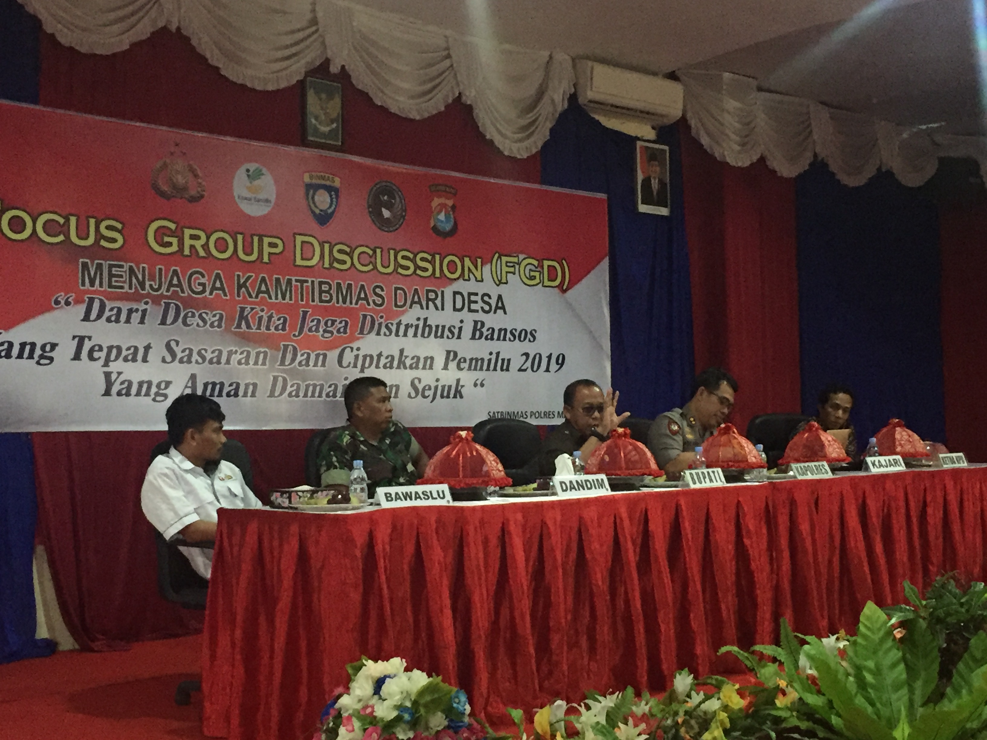 Bupati Pasangkayu Serukan Persatuan Suksekan Pemilu 2019