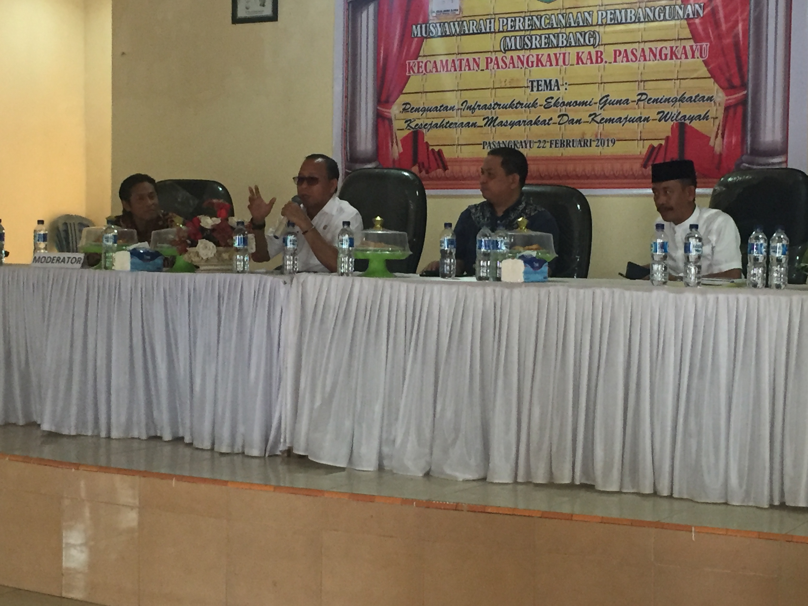 Di Musrenbang Kecamatan Pasangkayu, Bupati Tekankan Kebersihan Kota