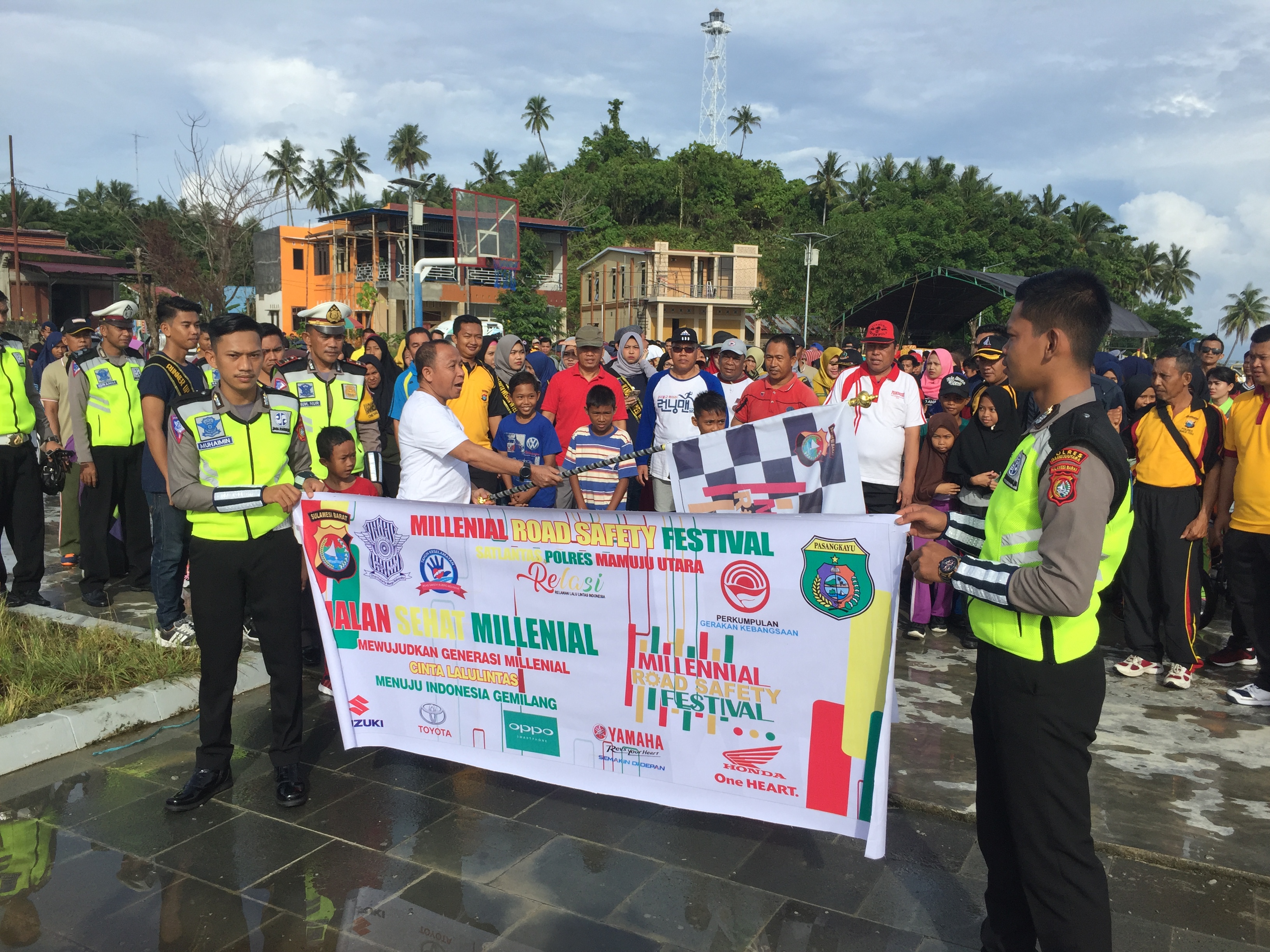 Bupati Pasangkayu Ajak Generasi Milenial Taat Berlalulintas