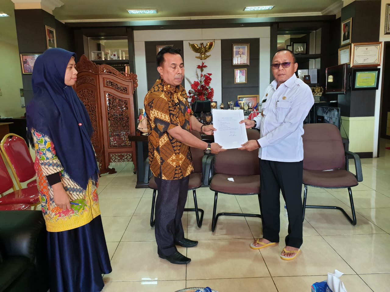 Bupati Pasangkayu Terima LKPD 2018