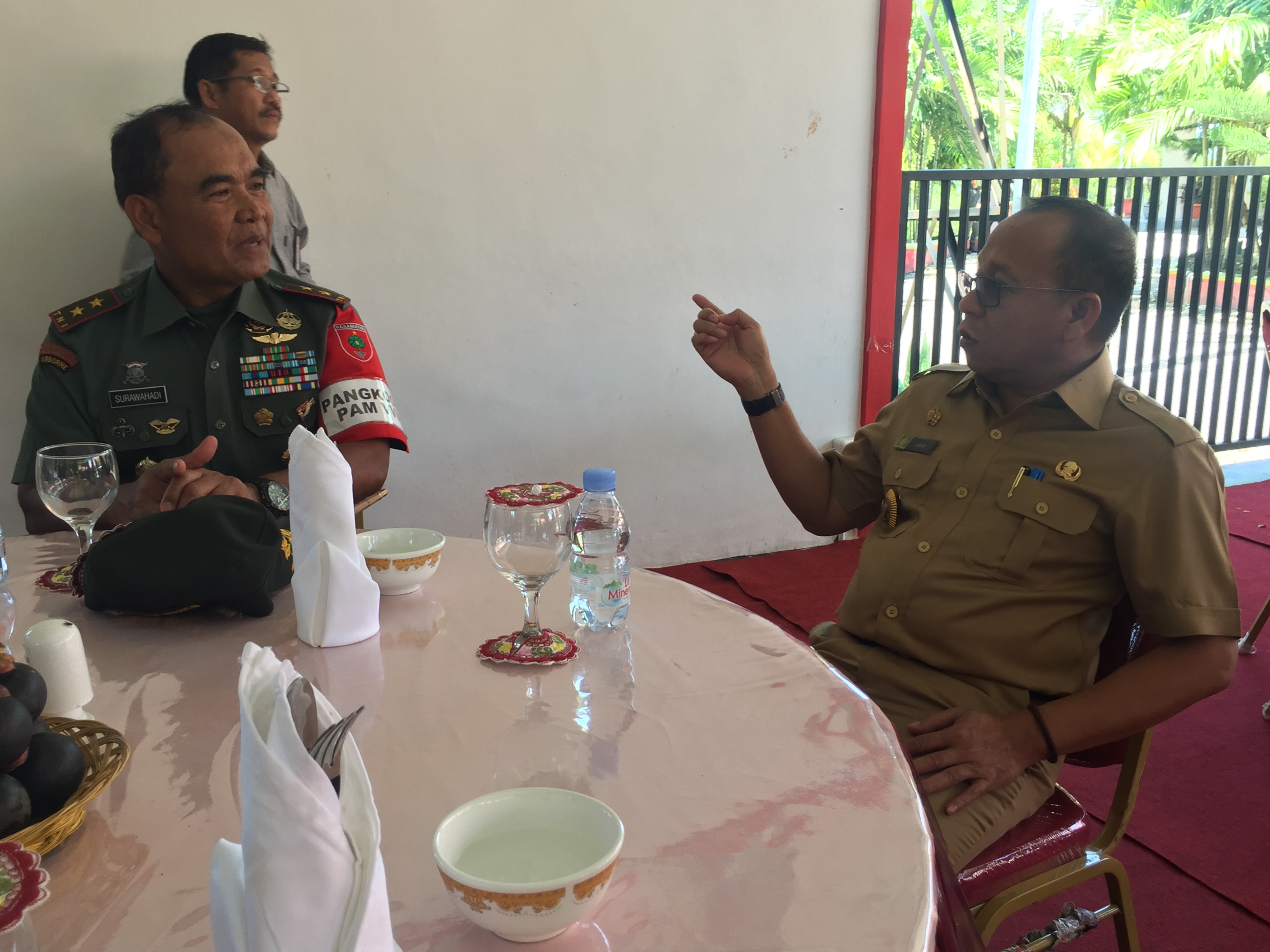 Pangdam XIV/Hasanuddin Sambangi Pasangkayu