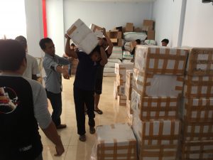 Susu Tiba di Pasangkayu, KPU Siapkan 500 Tenaga Sortir