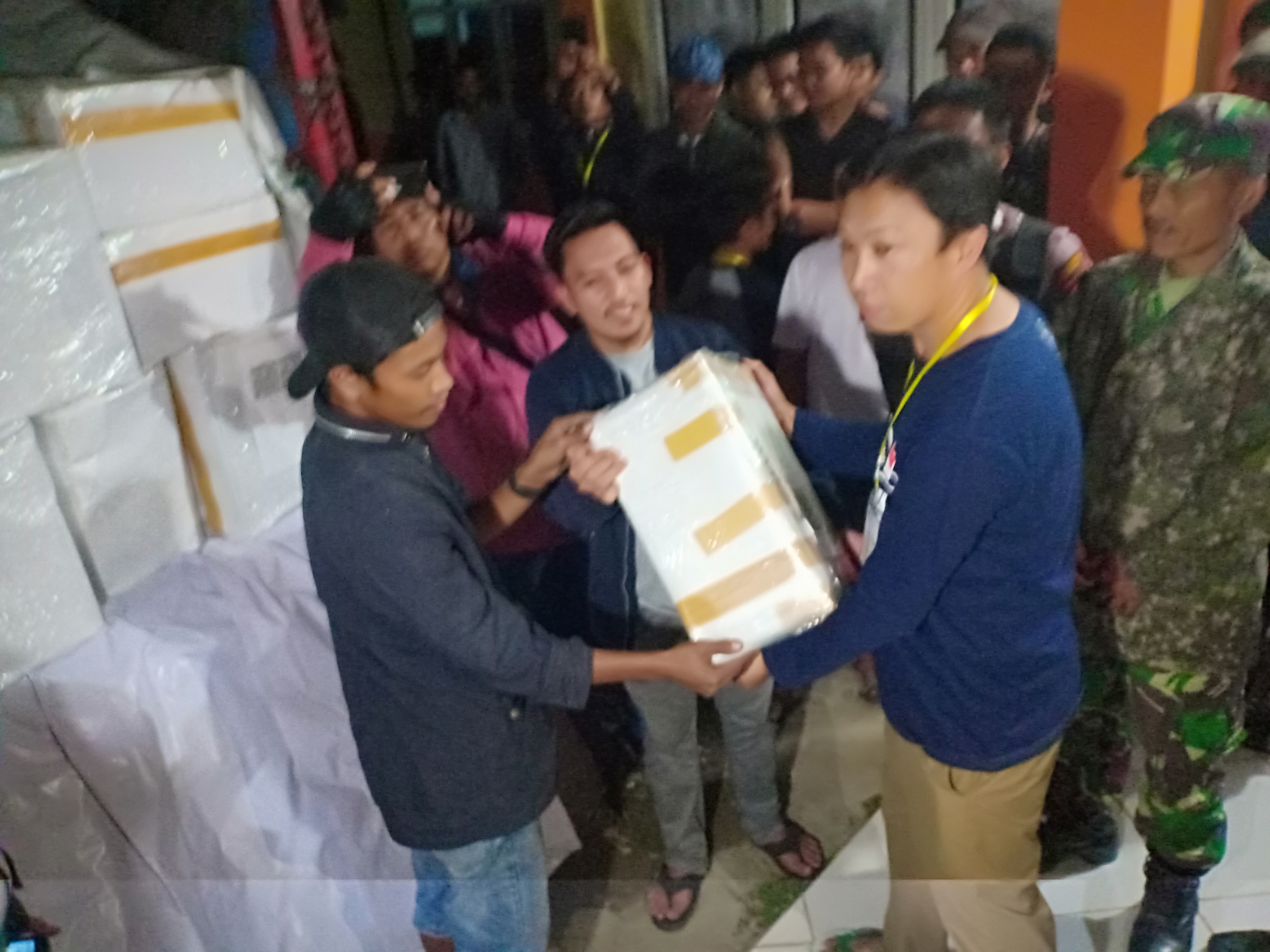 Polres Mamasa Kawal Ketat Surat Suara