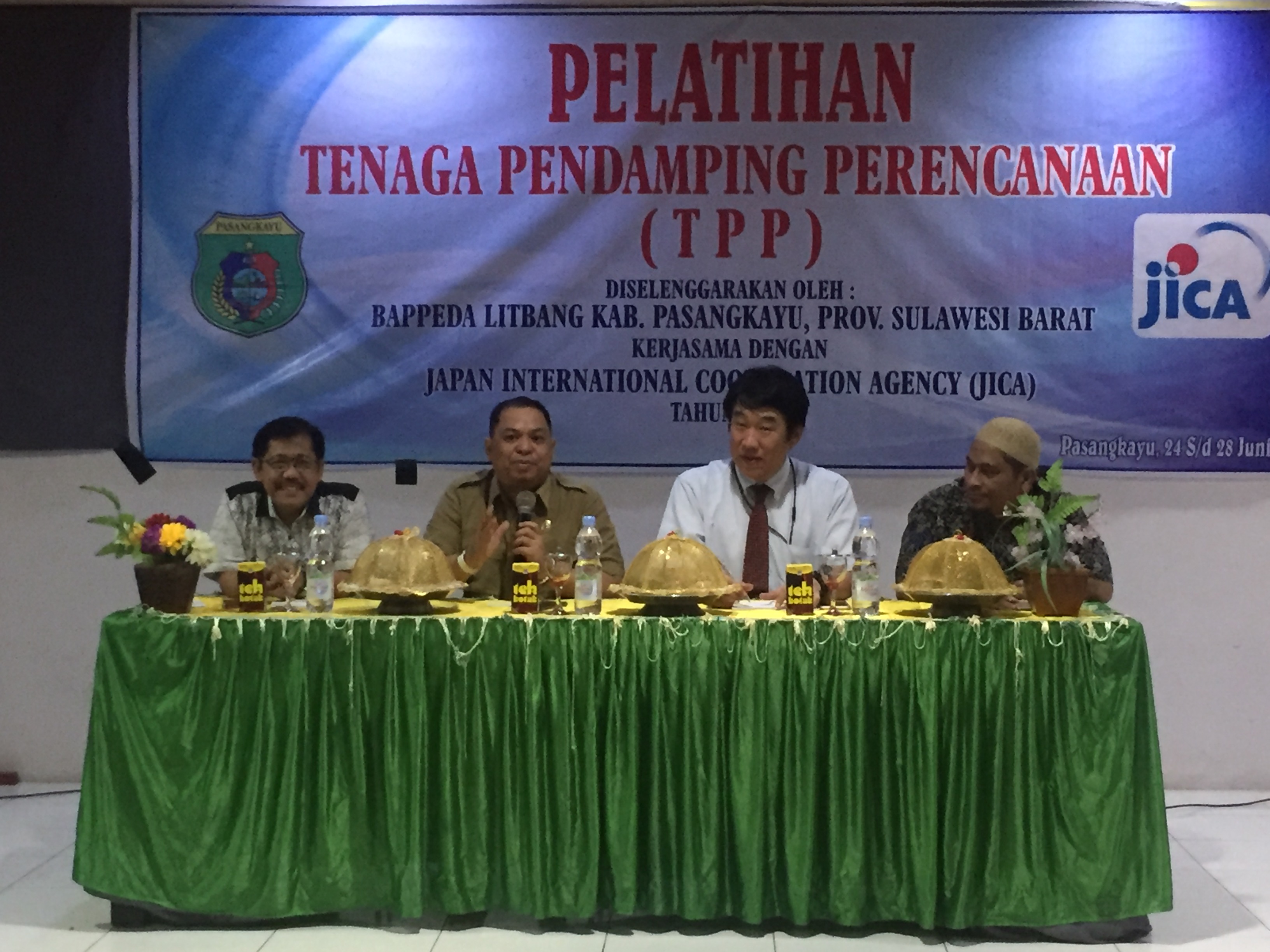 Sekkab Pasangkayu Buka Pelatihan TPP