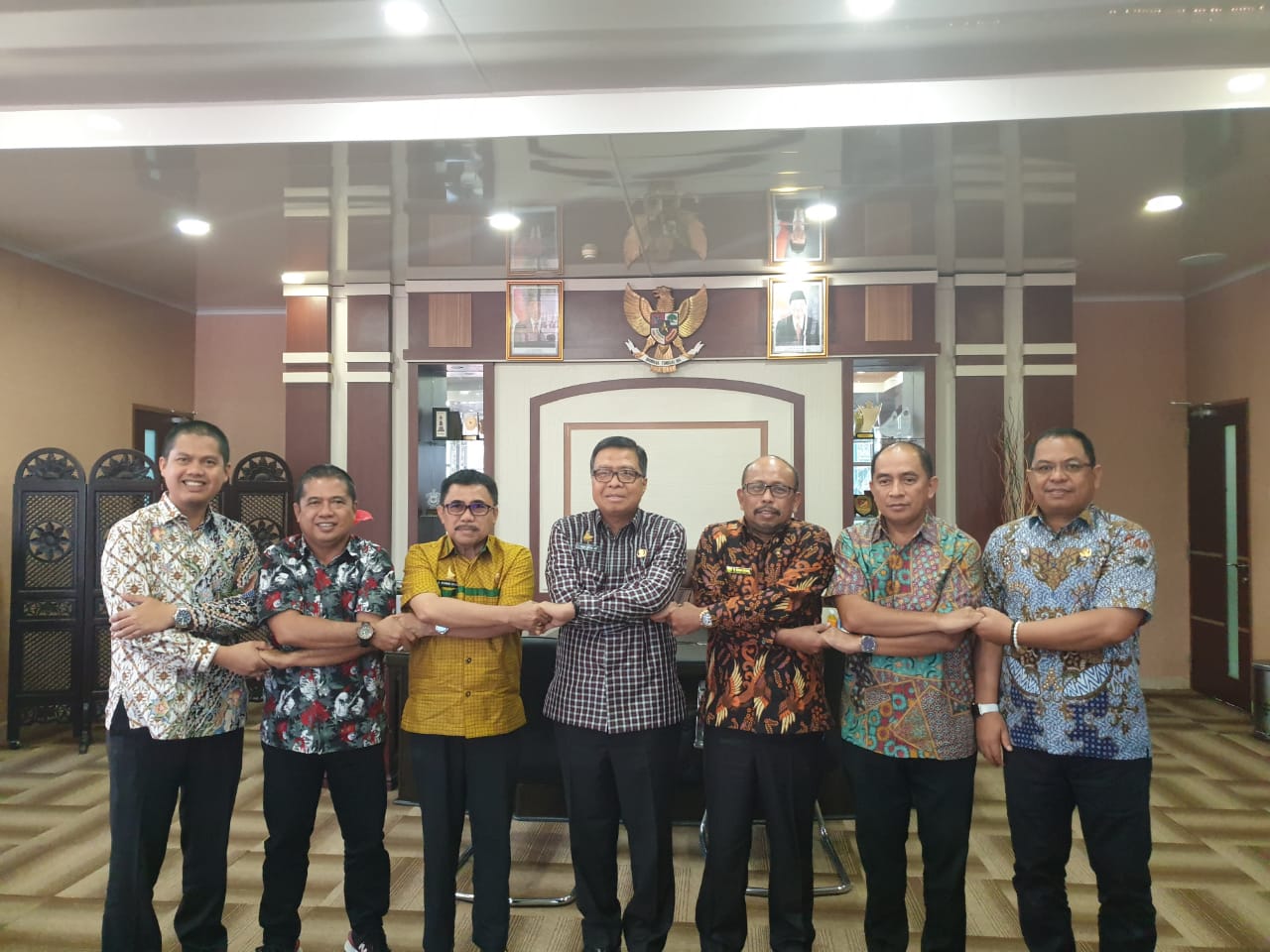 Pemkab Pasangkayu dan Pemkab se-Sulbar Rakor Dengan KPK RI.