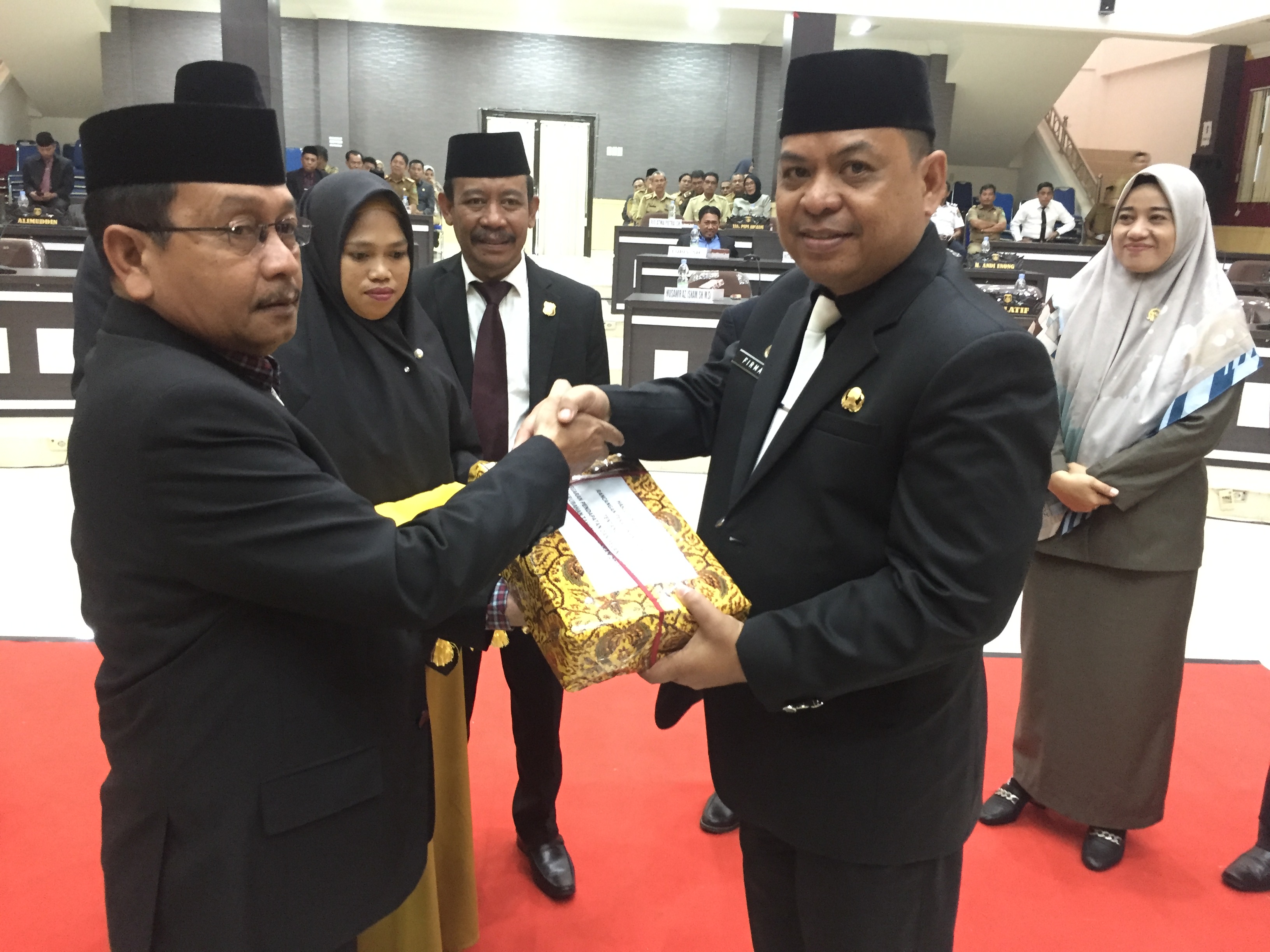 DPRD-Pemkab Pasangkayu Sepakati Perda APBDP 2019