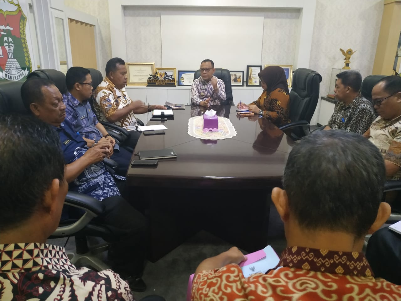 “Head To Head” Bupati Mamuju Evaluasi Kinerja Pejabat Daerah