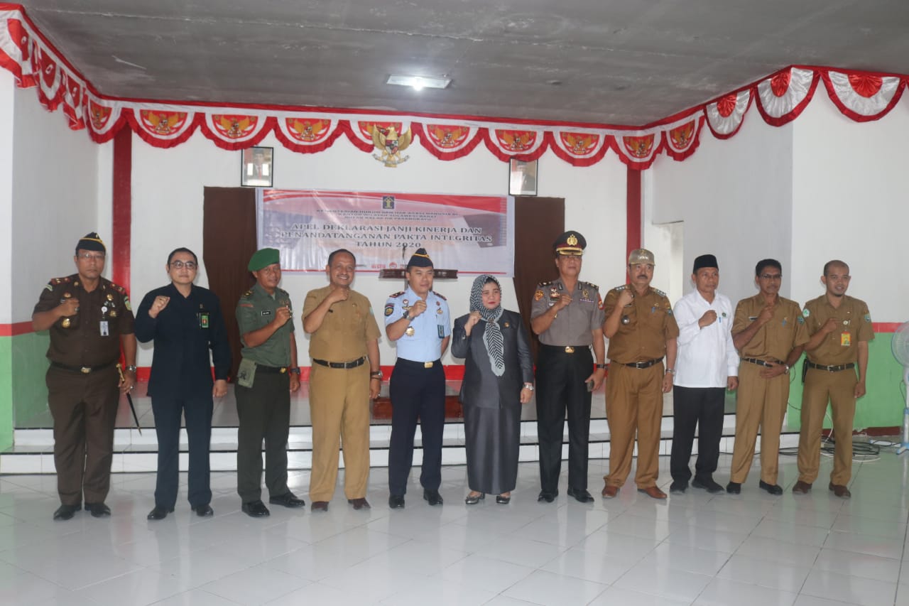Pemkab Pasangkayu Hadiri Penandatanganan Pakta Integritas di Rutan Randomayang