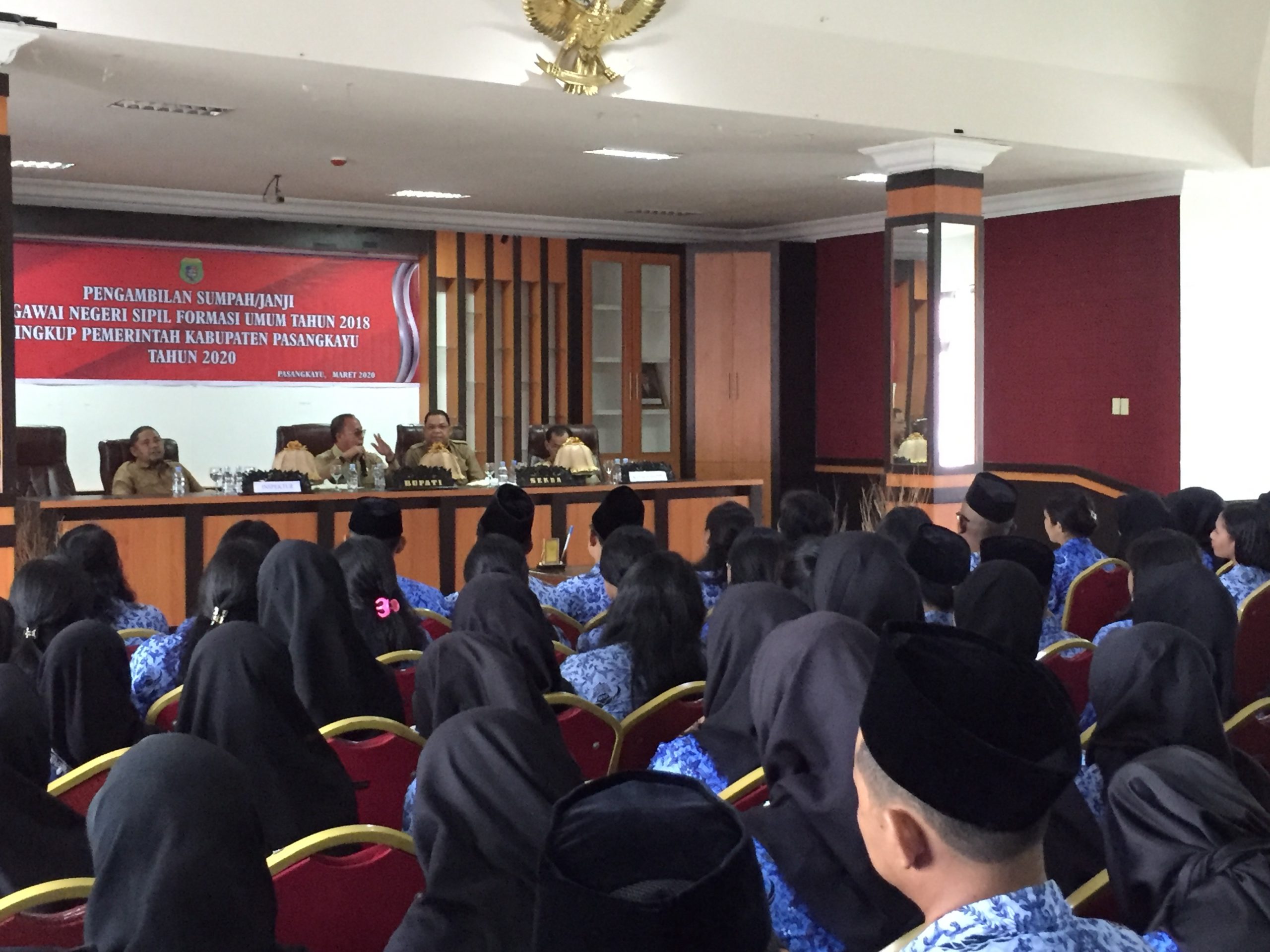 Ini Pesan Bupati Pasangkayu ke PNS Formasi 2018