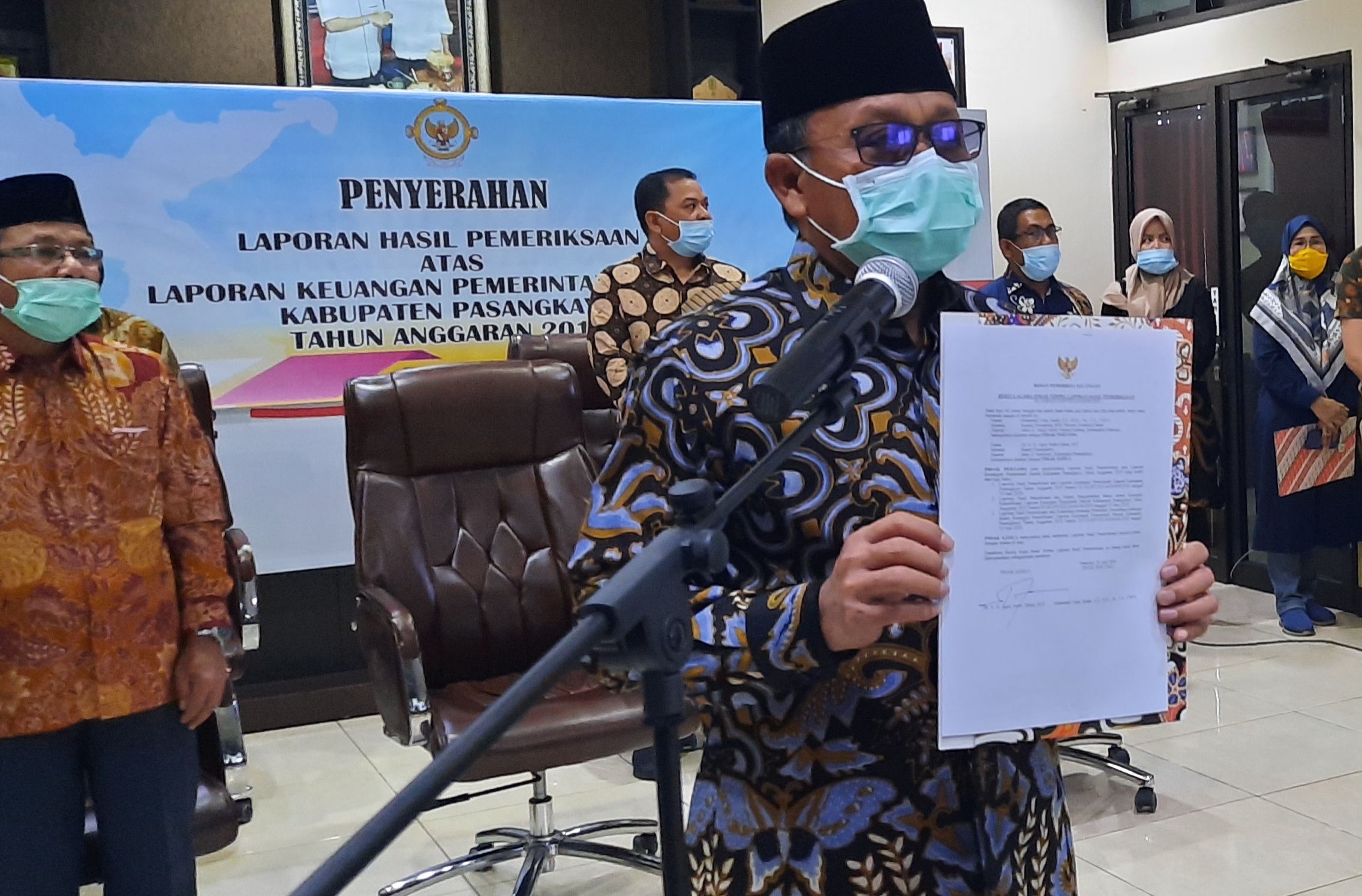 Lima Kali Beruntun Pemkab Pasangkayu Raih WTP