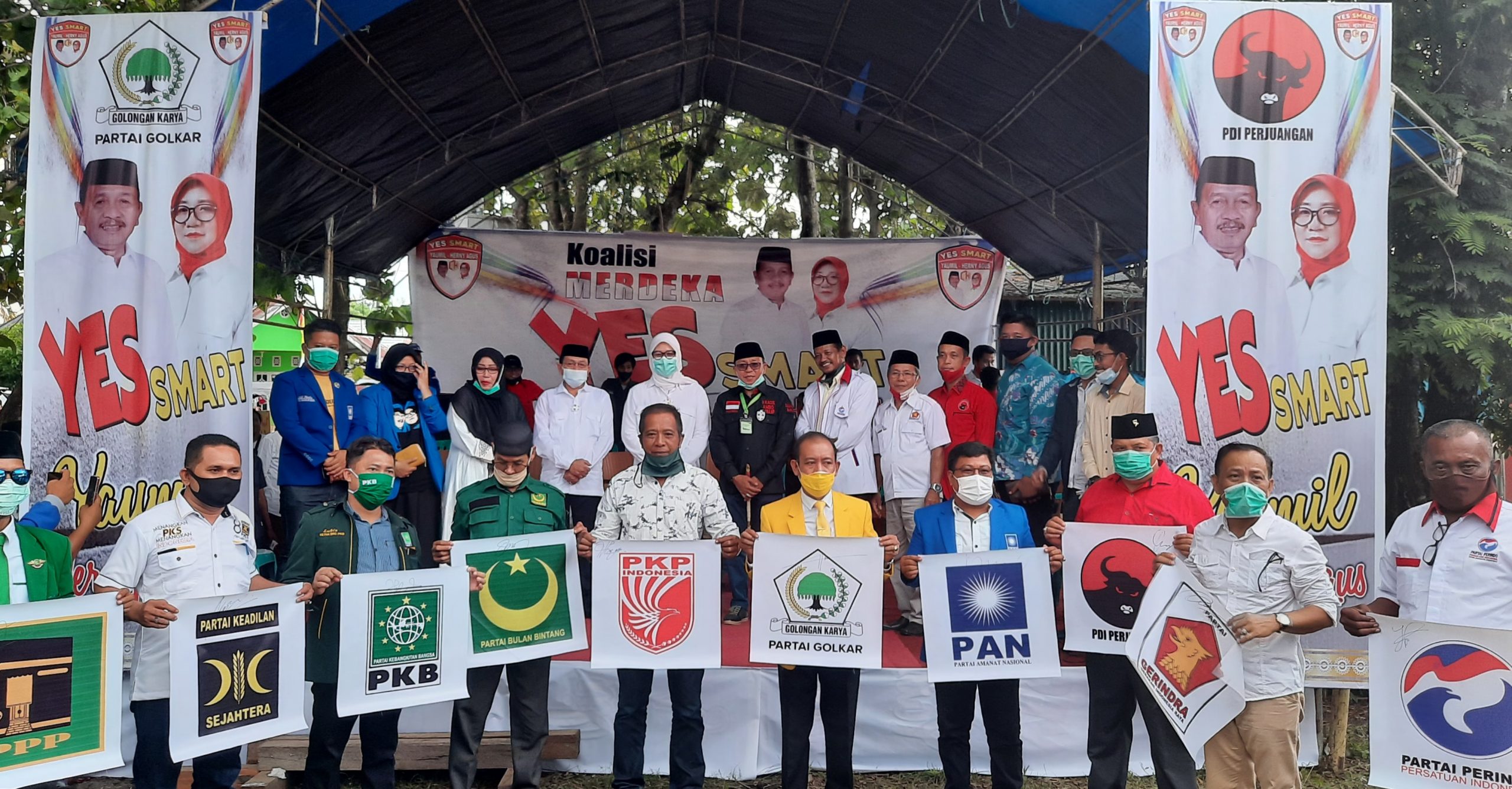 Ribuan Masyarakat Padati Pra Deklarasi Yaumil Ambo Djiwa- Herny Agus