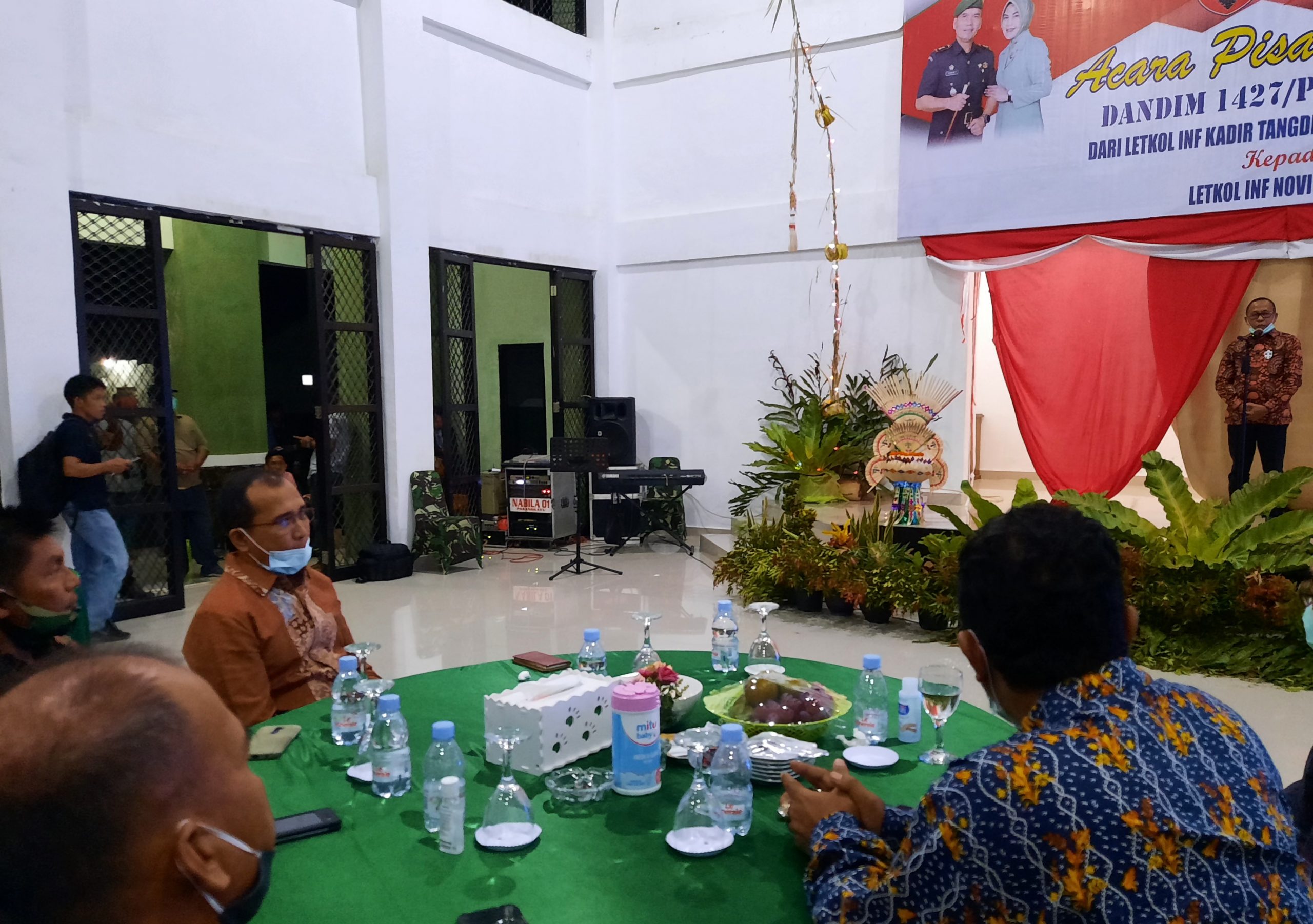 Bupati Pasangkayu Hadiri Lepas Sambut Dandim 1427 Pasangkayu