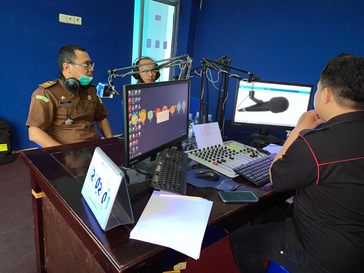 Via Saluran Radio, Kejari Pasangkayu Gelar Jaksa Menyapa