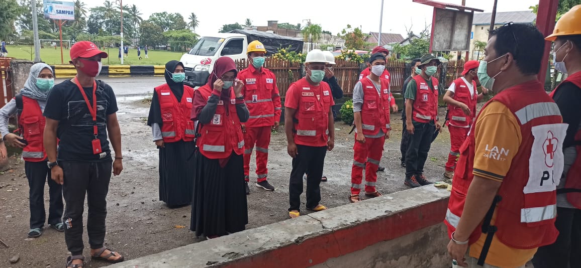 PMI Pasangkayu Kirim Tim Evakuasi dan Bantuan Logistik