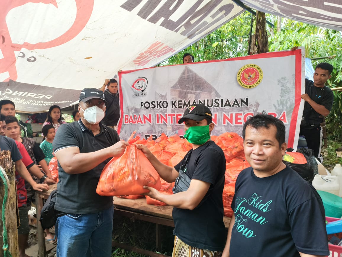 Bantuan BINDA Sulbar Sentuh Pengungsi Hingga Karampuang