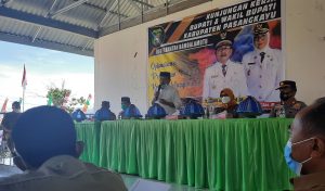Kunjungi Bambalamotu, Bupati Pasangkayu Boyong Sejumlah Kepala OPD