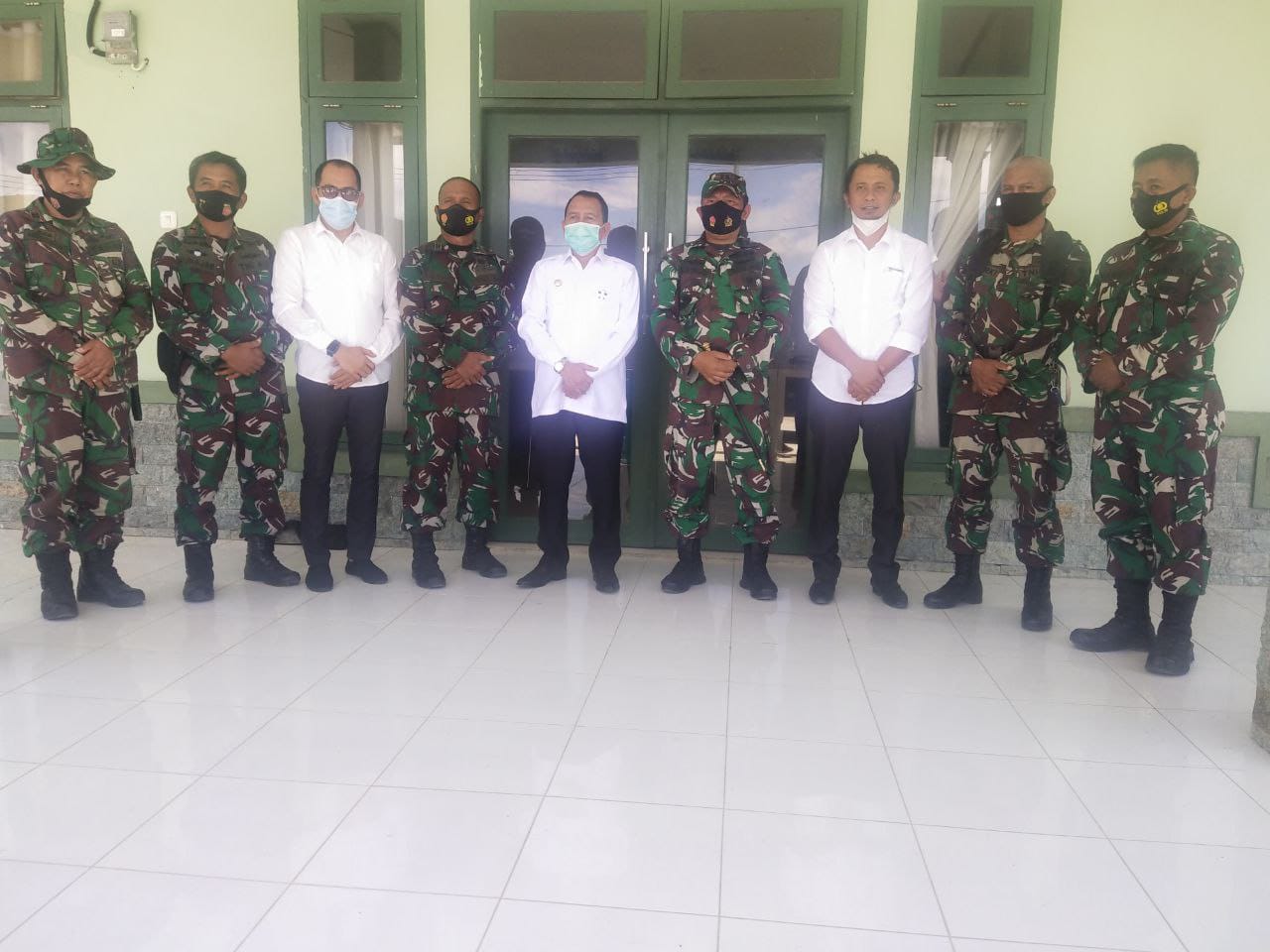 Solidkan Kerjasama, Bupati Sowan ke Kodim 1427 Pasangkayu