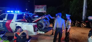 Patroli Gabungan Polres Pasangkayu Jaring Delapan Unit Motor