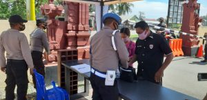 Penjagaan Kantor Polres Pasangkayu Diperketat