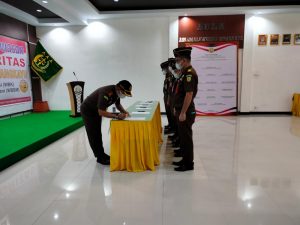 Kejari Pasangkayu Canangkan Zona WBK-WBBM