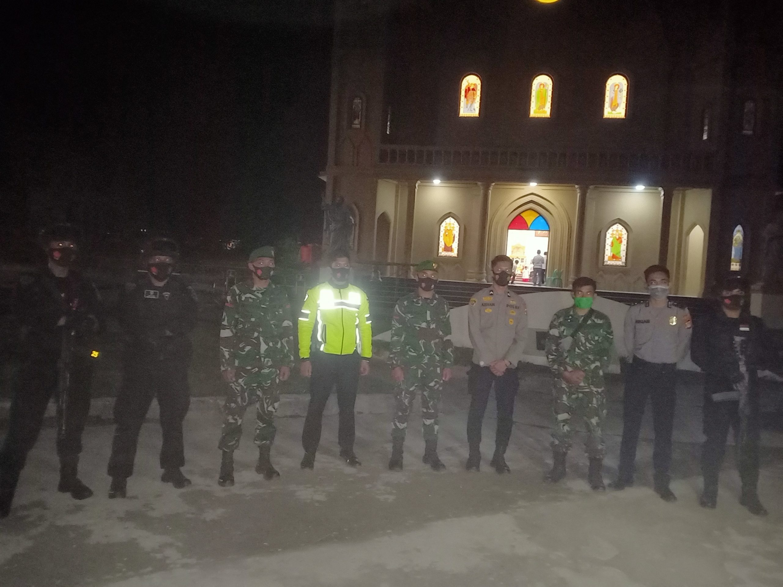 Misa Kamis Putih, Diperketat Penjagaan