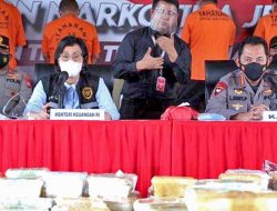 Polda dan Mabes Polri Sita 2,5 Ton Sabu