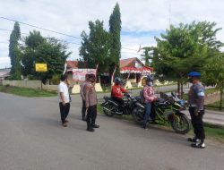 Ini Upaya Jajaran Polres Pasangkayu Putus Mata Rantai Covid-19