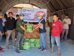 DPC Peradi Mamuju Bantu Korban Banjir di Kalukku