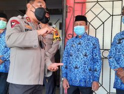 Kapolda- Bupati Pasangkayu Pantau Vaksinasi