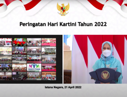 Iriana Jokowi: Peringatan Hari Kartini Momentum Perempuan Indonesia Bangkit dari Pandemi