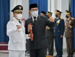 Ridwan Kamil Titip Kepada Yana Mulyana Jaga Kondusivitas Bandung Jelang Tahun Politik 2024