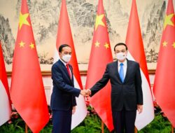 Lakukan Pertemuan Bilateral, Presiden Jokowi Disambut PM Li Keqiang
