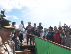 35 Perahu Sandeq Resmi Di lepaskan PJ Gubernur Sulbar
