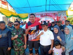 Pemain Proliga Rendi Pebriant Tamamilang Meriahkan Turnamen Bola Volly Aralle