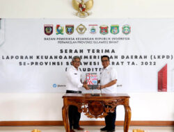 LKPD 2022 Pemprov Sulbar Diserahkan ke BPK