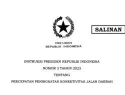 Presiden Jokowi Terbitkan Inpres Percepatan Peningkatan Konektivitas Jalan Daerah