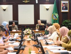 Sekda Jabar Terima Kunjungan Kerja Baleg DPR RI  Bahas Penyusunan RUU Statistik