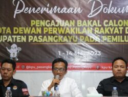 16 Partai Daftarkan Bacaleg di KPU Pasangkayu, Partai Buruh dan Garuda ?