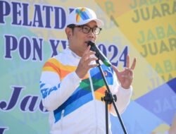 Gubernur Ridwan Kamil Kukuhkan Pelatda Babak Kualifikasi PON XXI Tahun 2024 Jabar targetkan “hattrick” juara umum PON