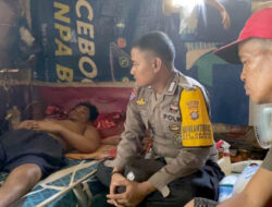 Polresta Mamuju Beri Bantu Warga yang Terbaring Sakit Akibat Lumpuh 2 Tahun
