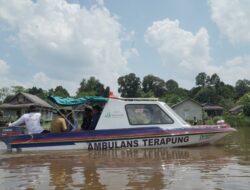 Ambulance Terapung Untuk Warga Sambas, Kolaborasi Bank Muamalat & BMM