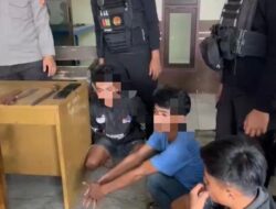 Ancam Pemilik Warung Pakai Parang, Tiga Pemuda di Mamuju Diamankan Polisi