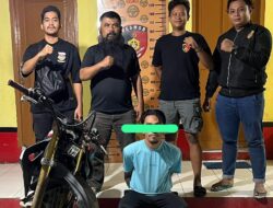Polresta Mamuju Tangkap Pelaku Curanmor