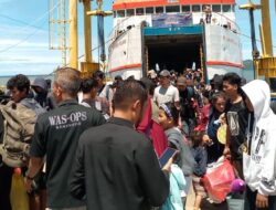 Perketat Pengamanan Kedatangan dan Keberangkatan Kapal Fery di Pelabuhan Simboro