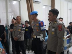 Polda Sulbar Bantu Biaya Pengobatan Mahasiswa Korban Bentrok