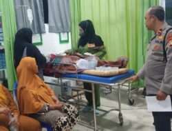Mobil Ambulans Alami Laka Lantas Tunggal di Sampaga, Bawa Pasien Rujukan dari Puskesmas Pangale Menuju RSUD Mamuju