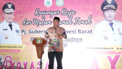 Silaturrahmi di Pasangkayu, Siasati Pemangkasan Anggaran, Pj Bahtiar “Ayo ASN dan Warga, Ambil Cangkul”